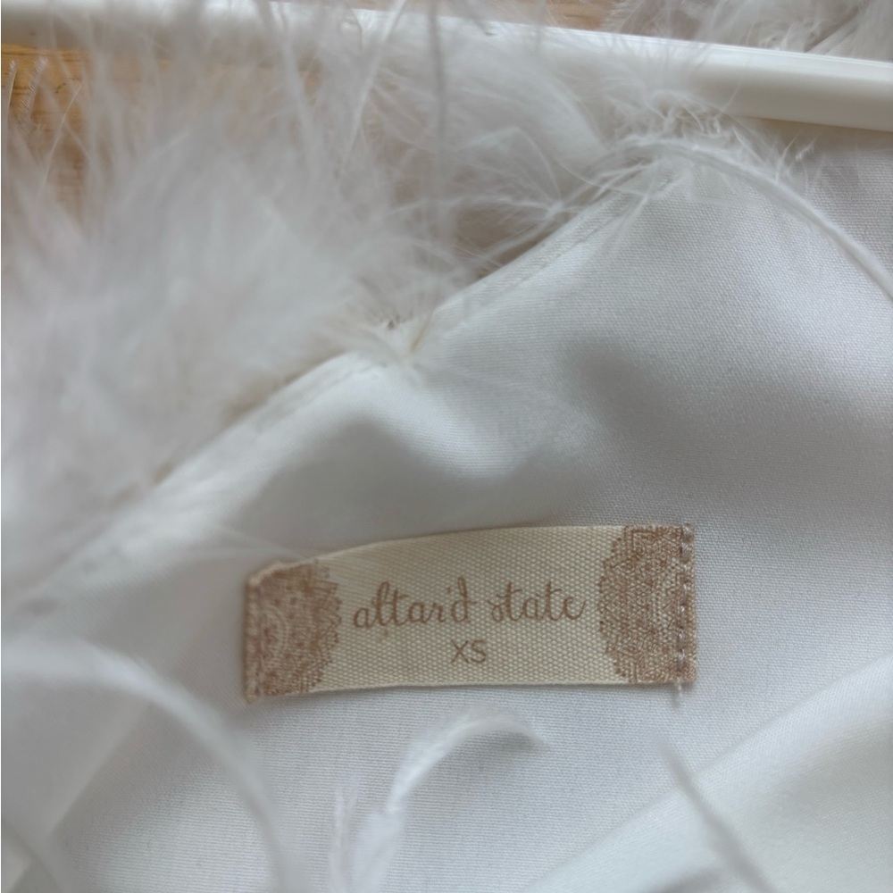 NWT Altar’d State White Mini Dress size XS - Picture 5 of 7